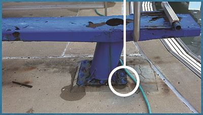 Rotting Dive Platform